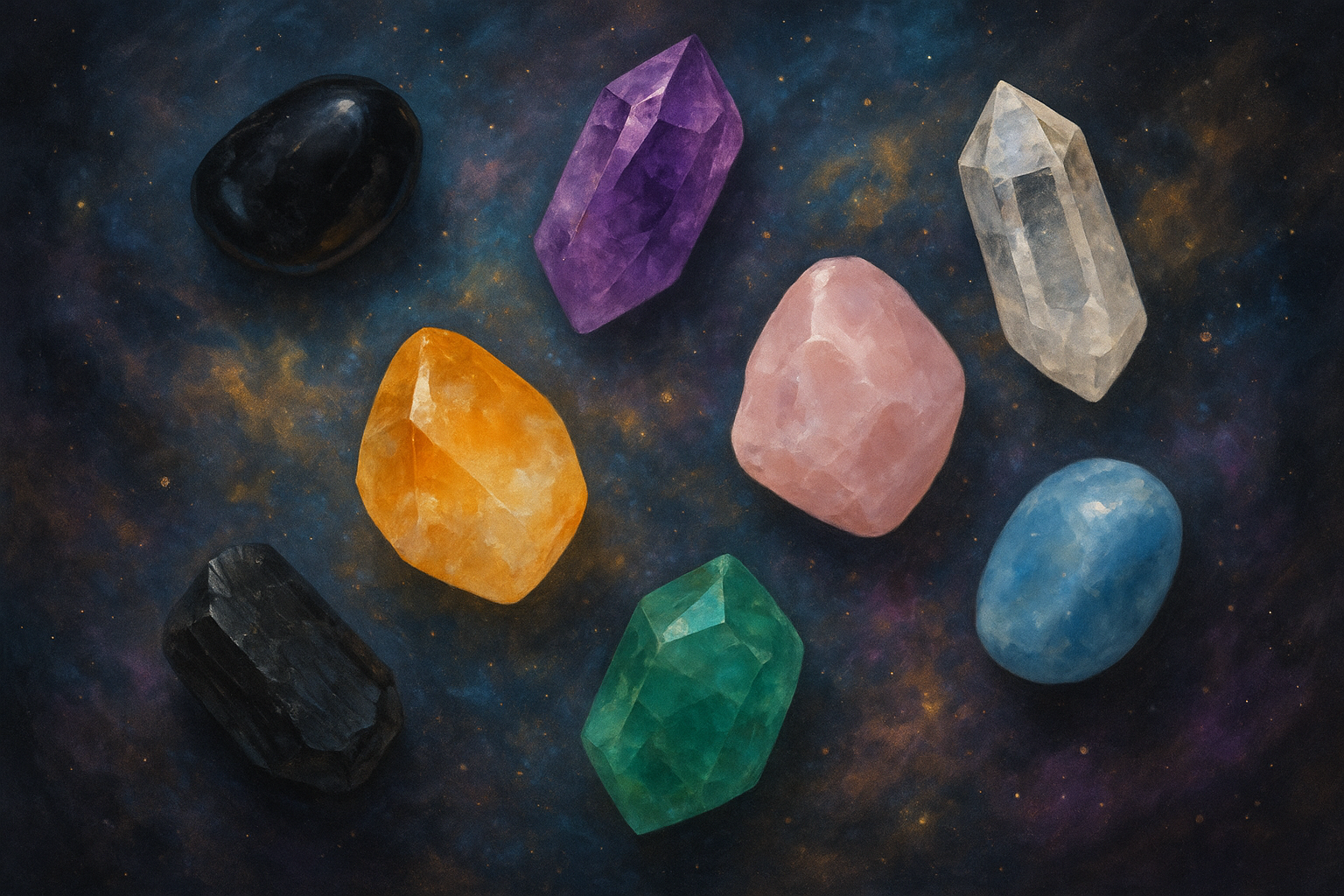 Como Escolher e Limpar seus Cristais de Poder