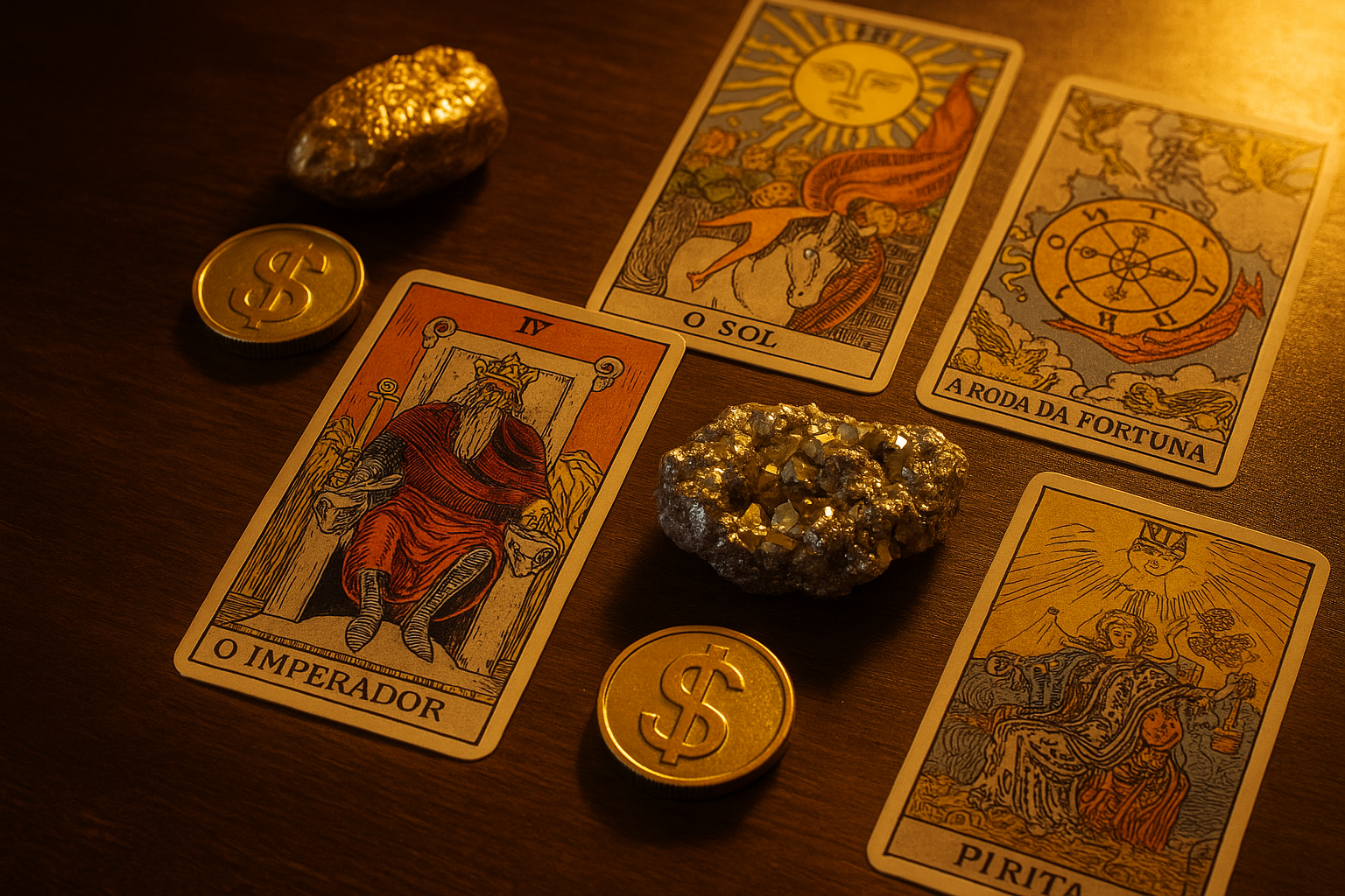 Tarô da Prosperidade: Como os Arcanos Atraem Abundância