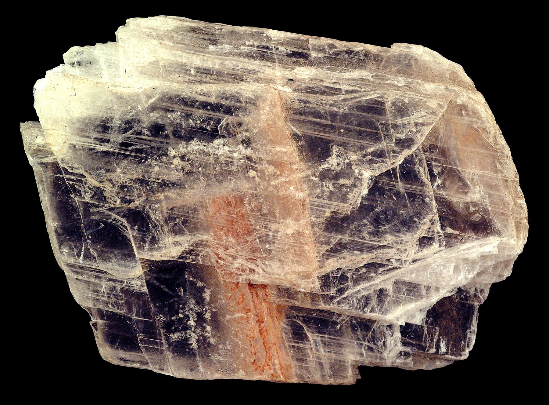 Foto real de cristal de selenita